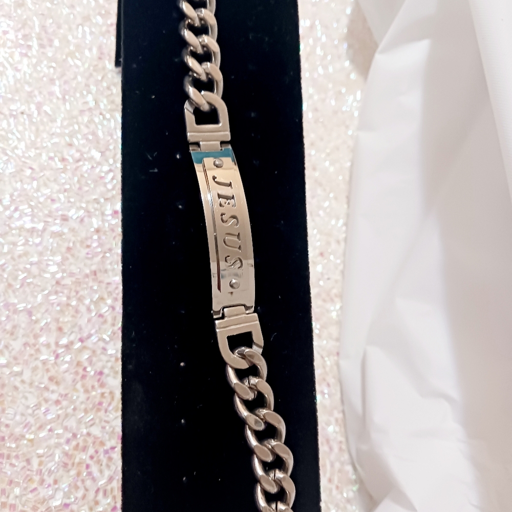 JESUS stainless steel bracelet